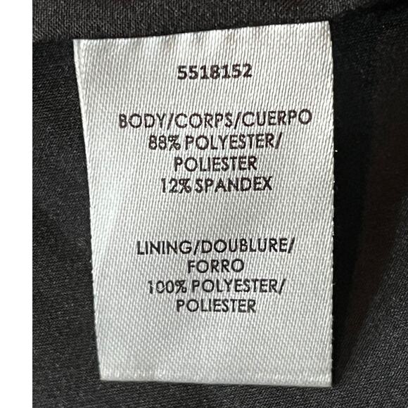 Kay Unger dress Izzy off the shoulder Midi black size 14 - Picture 8 of 9